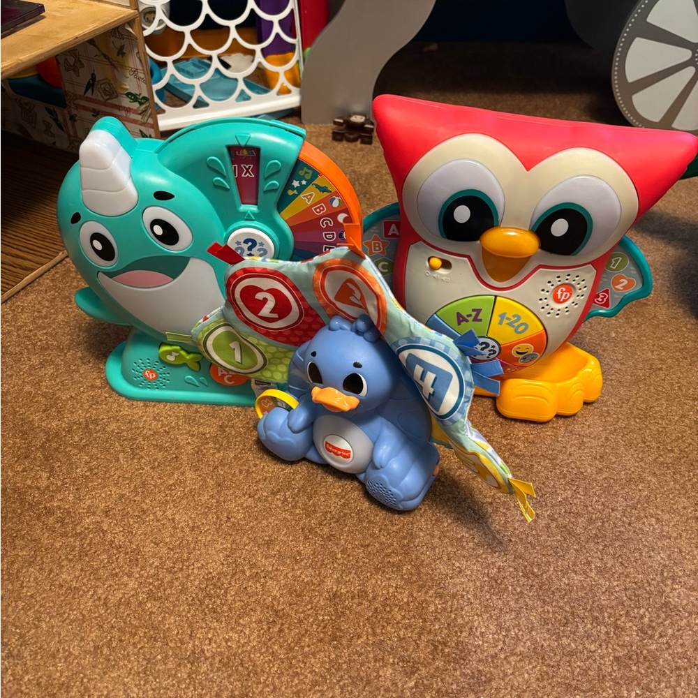 Fisher-Price Colorful Animal Learning Trio